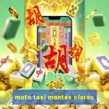 moto taxi montes claros